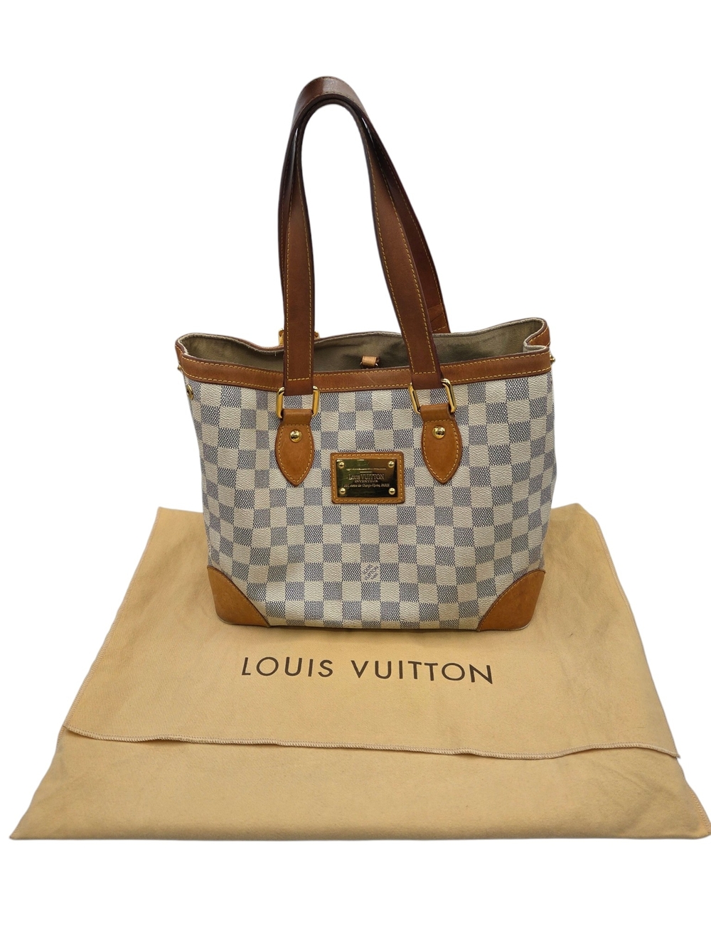 Louis Vuitton Damier Hampstead Shoulder Bag